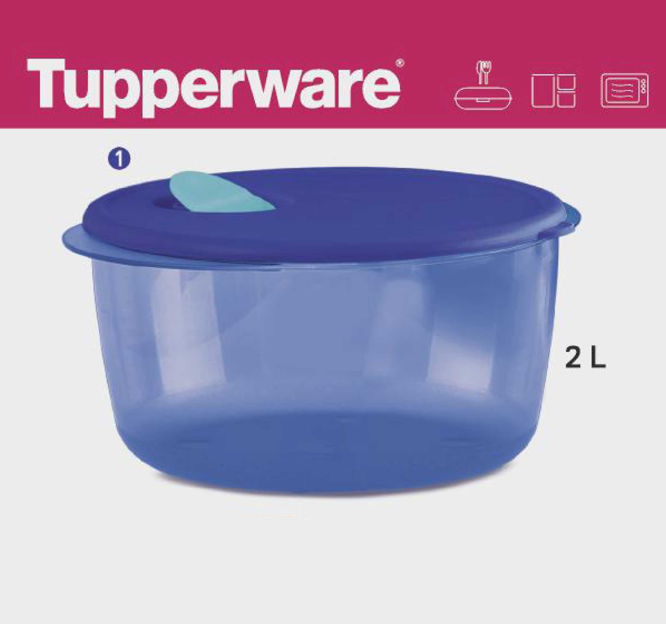 La línea de crystalware tupperware – Tuppers en oferta